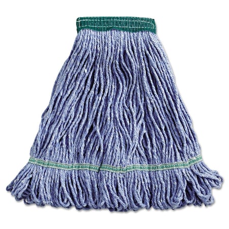 Pinpoint Super Loop Wet Cotton & Synthetic Mop Head - Blue - Medium Size PI3213432